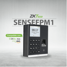 Terminal de Asistencia SenseFP M1 / Autenticación por Huella Digital / Pantalla TFT 2.8