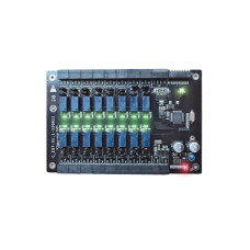 Expansor de 16 relevadores para sistema de elevadores compatible con ZKEC10 Expansor de 16 relevadores para sistema de elevadores compatible con ZKEC10